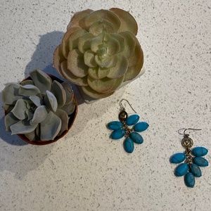 Turquoise Stone Earrings